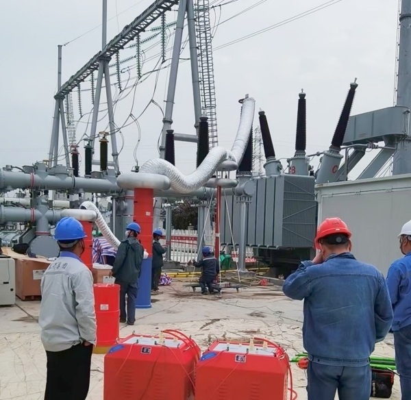 中標(biāo)黑龍江安達(dá)電業(yè)局串聯(lián)諧振耐壓裝置